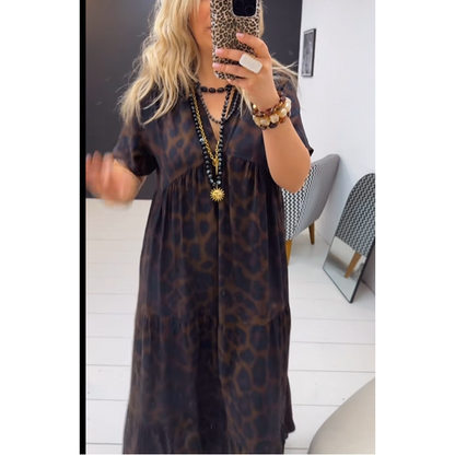 🎉 50% OFF! 🐆 Viral Leopard Maxi – Wildly Put Together ✨