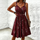 🎉 50% OFF! 👗 Viral Wrap V-Neck Dress – Flowy Grace, Curve Love ✨