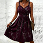🎉 50% OFF! 👗 Viral Wrap V-Neck Dress – Flowy Grace, Curve Love ✨
