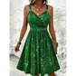 🎉 50% OFF! 👗 Viral Wrap V-Neck Dress – Flowy Grace, Curve Love ✨