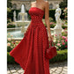 🎉 50% OFF! 👗 Viral Polka Dot Dress – Parisian Romance Mode ✨