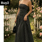 🎉 50% OFF! 👗 Viral Polka Dot Dress – Parisian Romance Mode ✨