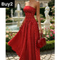 🎉 50% OFF! 👗 Viral Polka Dot Dress – Parisian Romance Mode ✨
