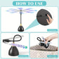 📢📢50% OFF !! ⏰Smart Fly Repellent Fan – USB/battery powered, silent, portable – bug-free zone anywhere. 🏡✅