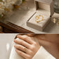 🎉 LIMITED TIME 50% OFF! 💍 Sparkle Initial Ring – Personalized Shine, Perfect Fit ✨