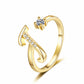🎉 LIMITED TIME 50% OFF! 💍 Sparkle Initial Ring – Personalized Shine, Perfect Fit ✨