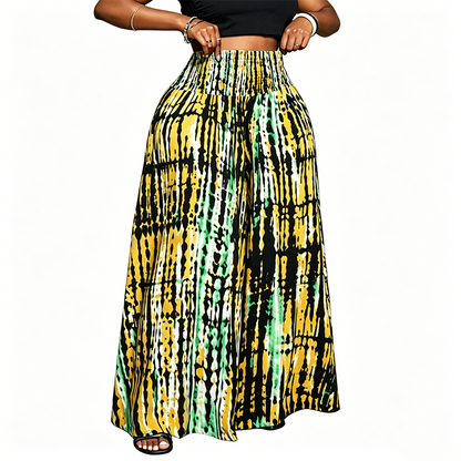 🎉 2026 Sale — Over 45,000 Sold!💞 Smocked Wide-Leg Trousers – Effortless Elegance 🌿