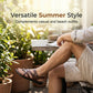 🎉 LIMITED TIME 50% OFF! 👞 Roman Adjustable Sandals – Barefoot Beach Comfort 🏖️