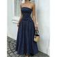 🎉 LIMITED TIME 50% OFF! 👗 Women’s Off-Shoulder Polka Dot Dress – Timeless Evening Romance ✨