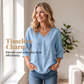☁️ 2026 Sale — Over 28,000 Sold!💫Women's Casual V-Neck Loose Blouse – Office Daily 🌸