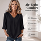 ☁️ 2026 Sale — Over 28,000 Sold!💫Women's Casual V-Neck Loose Blouse – Office Daily 🌸