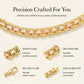 🌸 50% OFF NOW! ✨ Women’s Spliced Gold Chain Bracelet – Subtle Shine, Stackable Chic 🌸