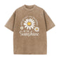 🎁2026 New Arrivals 50% OFF💥Vintage Washed Daisy T-Shirt – Soft Breathable Blend, Relaxed Drop Shoulder Fit and Retro Everyday Style