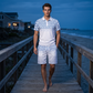 🎉 2026 Sale — Over 53,000 Sold! 👕 Men's Casual Short Sleeve Top & Shorts Set – Geometric Pattern Design 🌿