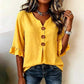 🎉 LIMITED TIME 50% OFF! 👚 V-Neck Ruffle Sleeve Blouse – Bohemian Grace ✨