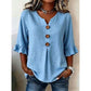 🎉 LIMITED TIME 50% OFF! 👚 V-Neck Ruffle Sleeve Blouse – Bohemian Grace ✨