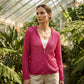 🌸☀️ 2026 Women's Open-Knit Zip-Up Cardigan | Lightweight Hollow-Out Long Sleeve Sweater for Spring & Summer