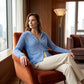🌸☀️ 2026 Women's Open-Knit Zip-Up Cardigan | Lightweight Hollow-Out Long Sleeve Sweater for Spring & Summer