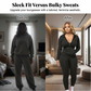 🎉 LIMITED TIME 50% OFF! 🧥 Hourglass Hooded Sweatsuit – Zip-Up Confidence ✨