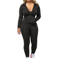 🎉 LIMITED TIME 50% OFF! 🧥 Hourglass Hooded Sweatsuit – Zip-Up Confidence ✨