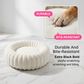 🐾 50% OFF NOW! 🛏️ Ultra-Soft Round Calming Cat & Dog Bed – Raised Rim, Cozy Plush & Orthopedic Support for Restful Sleep ✨