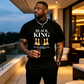 🎉 LIMITED TIME 50% OFF! ♟️ Chess Slogan Tee – Big & Tall Strategic Style 🖤