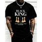 🎉 LIMITED TIME 50% OFF! ♟️ Chess Slogan Tee – Big & Tall Strategic Style 🖤