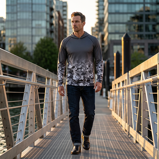 🎉 LIMITED TIME 50% OFF! 🎣 UPF 50+ Fishing Hoodie – Cast Without Burn ☀️