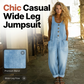 🎉 LIMITED TIME 50% OFF! 🩳 Sleeveless Wide-Leg Jumpsuit – Breezy Summer Ease ☀️
