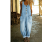 🎉 LIMITED TIME 50% OFF! 🩳 Sleeveless Wide-Leg Jumpsuit – Breezy Summer Ease ☀️