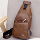 🎉 LIMITED TIME 50% OFF! 👜 Men’s Leather Chest Bag – Urban Utility, Vintage Soul ✨