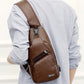 🎉 LIMITED TIME 50% OFF! 👜 Men’s Leather Chest Bag – Urban Utility, Vintage Soul ✨