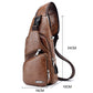 🎉 LIMITED TIME 50% OFF! 👜 Men’s Leather Chest Bag – Urban Utility, Vintage Soul ✨