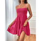 💙 50% OFF! 👗 Sleeveless Smocked Mini Dress – Breezy Fit, Effortless Chic ✨
