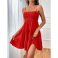 💙 50% OFF! 👗 Sleeveless Smocked Mini Dress – Breezy Fit, Effortless Chic ✨