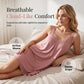 🎉 2026 Sale — Over 31,000 Sold! 🌙 Lace V-Neck Nightdress – Cloud-Soft Sleep Elegance 💤