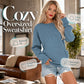 🎉 LIMITED TIME 50% OFF! 👕 Oversized Crewneck Sweatshirt – Cloud-Soft & Effortlessly Cool ✨