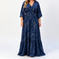 🎉 LIMITED TIME 50% OFF! 🌸 Elegant V-Neck Printed Dress – Breezy Silhouette, Travel Ready ✨