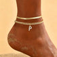🎉 2026 Sale — Over 27,600 Sold! ✨ Dainty Gold Initial Anklet – Personalized Summer Sparkle 🦶