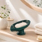🎉 LIMITED TIME 50% OFF! 🍃 Ceramic Leaf Soap Dish – Self-Draining, Sink-Side Chic ✨