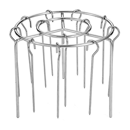 🎉 LIMITED TIME 50% OFF! 🍗 316 Steel Air Fryer Rack – Double Your Crisp ✨