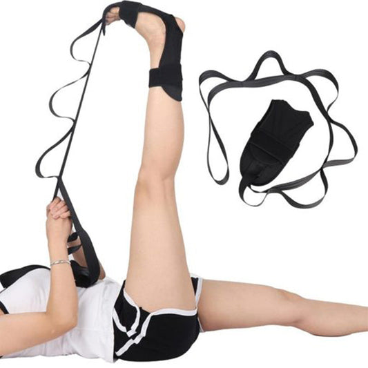 🎉 LIMITED TIME 50% OFF! 🦶 Foot & Leg Stretch Strap – Wake Up Pain-Free ✨