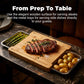 🎉 LIMITED TIME 50% OFF! 🪵 Slide-Out Tray Cutting Board – Prep Smarter, Cook Faster 🍳
