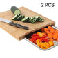 🎉 LIMITED TIME 50% OFF! 🪵 Slide-Out Tray Cutting Board – Prep Smarter, Cook Faster 🍳