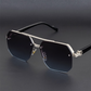 📢📢 50% OFF !! ⏰ Men’s Geometric Polygon Sunglasses – Sharp Angles, Sharper Vision 😎