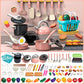 🏕️ LIMITED-TIME 50% OFF! ✨ Camping Themed Kids Pretend Kitchen Playset – Realistic, Interactive, Safe ✨