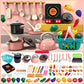 🏕️ LIMITED-TIME 50% OFF! ✨ Camping Themed Kids Pretend Kitchen Playset – Realistic, Interactive, Safe ✨