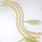 ✨ Double Win: Buy 2 Get 1 FREE + 50% OFF 💫 Gold Snake-Scale Chain Bracelet – Liquid Shine, Textured Luxe 🌟