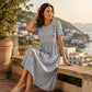 🎉 LIMITED TIME 50% OFF! 👗 Striped Relaxed Fit Dress – Coastal Breeze, Effortless Ease 🌊