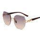 🎉 2026 SALE 50% OFF! ⏰ Statement Rimless Sunglasses – Bold Face, Zero Blind Spots ✨